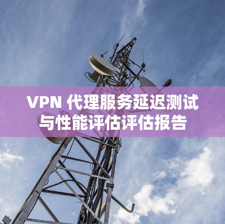 VPN 代理服务延迟测试与性能评估评估报告